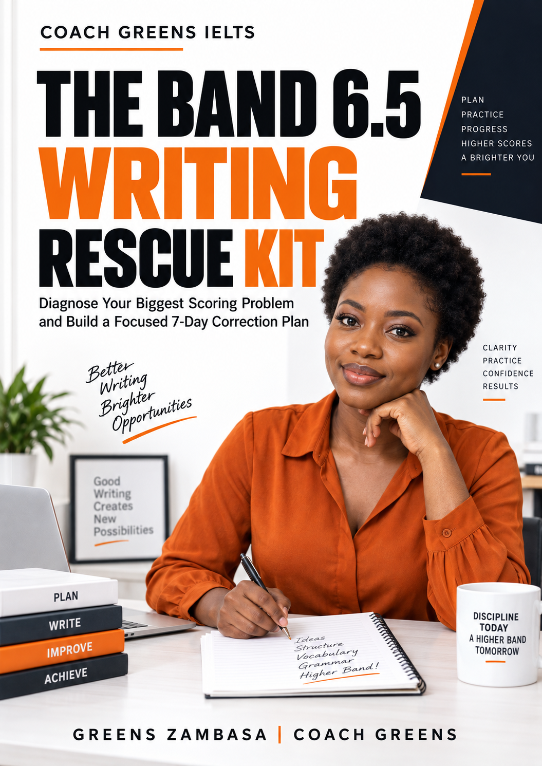 The Band 6.5 Writing Rescue Kit: IELTS Writing Diagnostic Workbook and 7-Day Correction Plan - Image 2